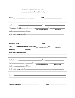 Prn Form