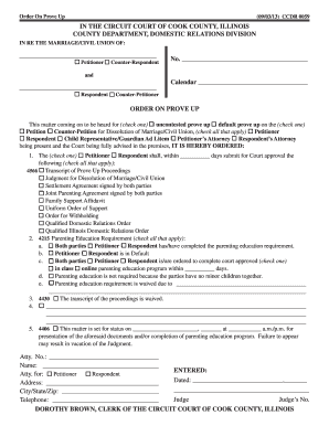 Cook County Forms - Fill Out and Sign Printable PDF Template | signNow