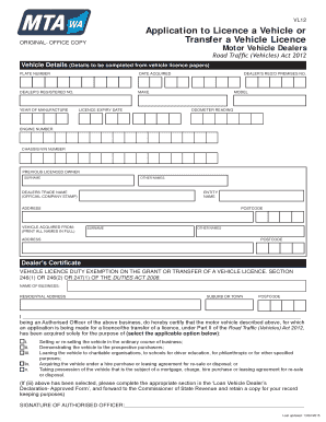 Vl12 Form