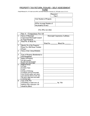 Property Tax Form PDF
