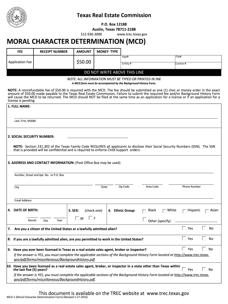  Form Mcd 439 2016-2024