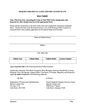 Ar License Turkey  Form