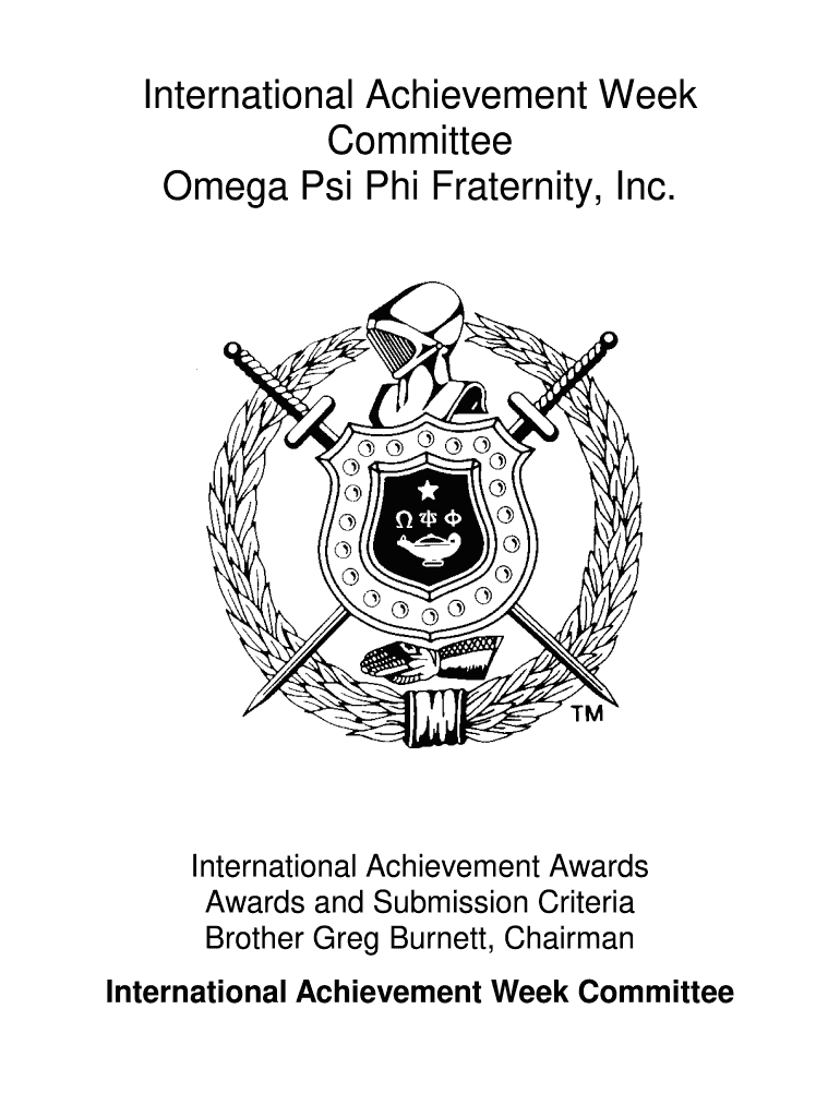  Omega Psi Phi Pledge Manual 2012-2023