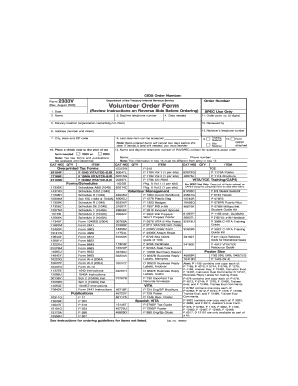 Vita Tce Form 2333v