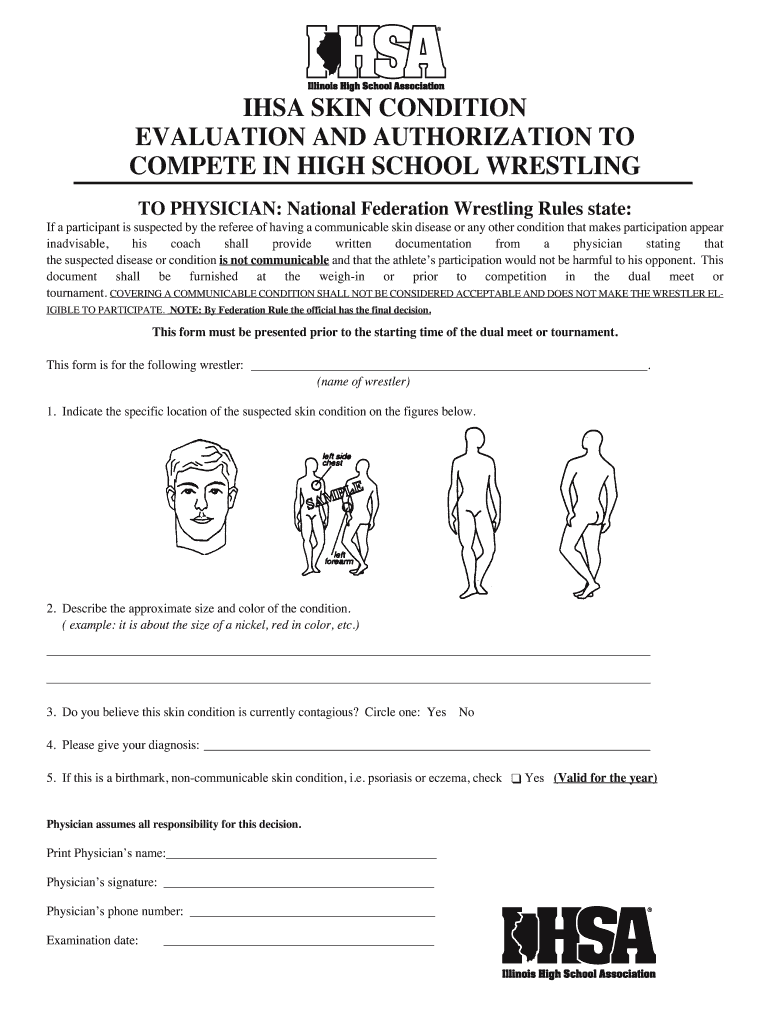  Ihsa Skin Form 2013