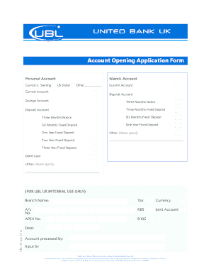  Ubl Account Reno Form 2012