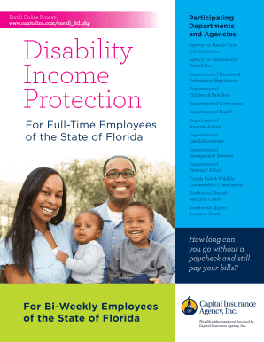 LINA Long Term Disability Brochure &amp; Application Capital  Form