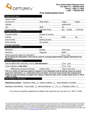 Optumrx Appeal Form PDF