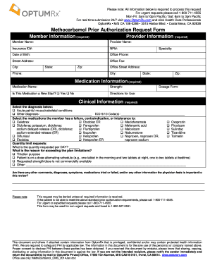 Optumrx Prior Auth Form