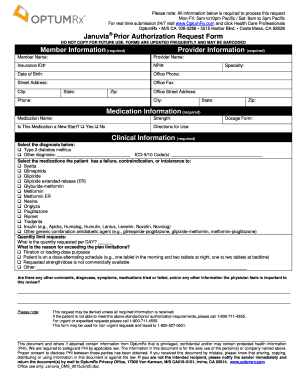 Optumrx Prior Authorization Form