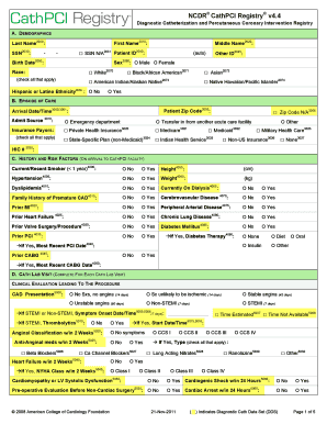 CathPCIv4DataCollectionForm4 4 Vsd CathPCI Version 4 4 Data Collection Form