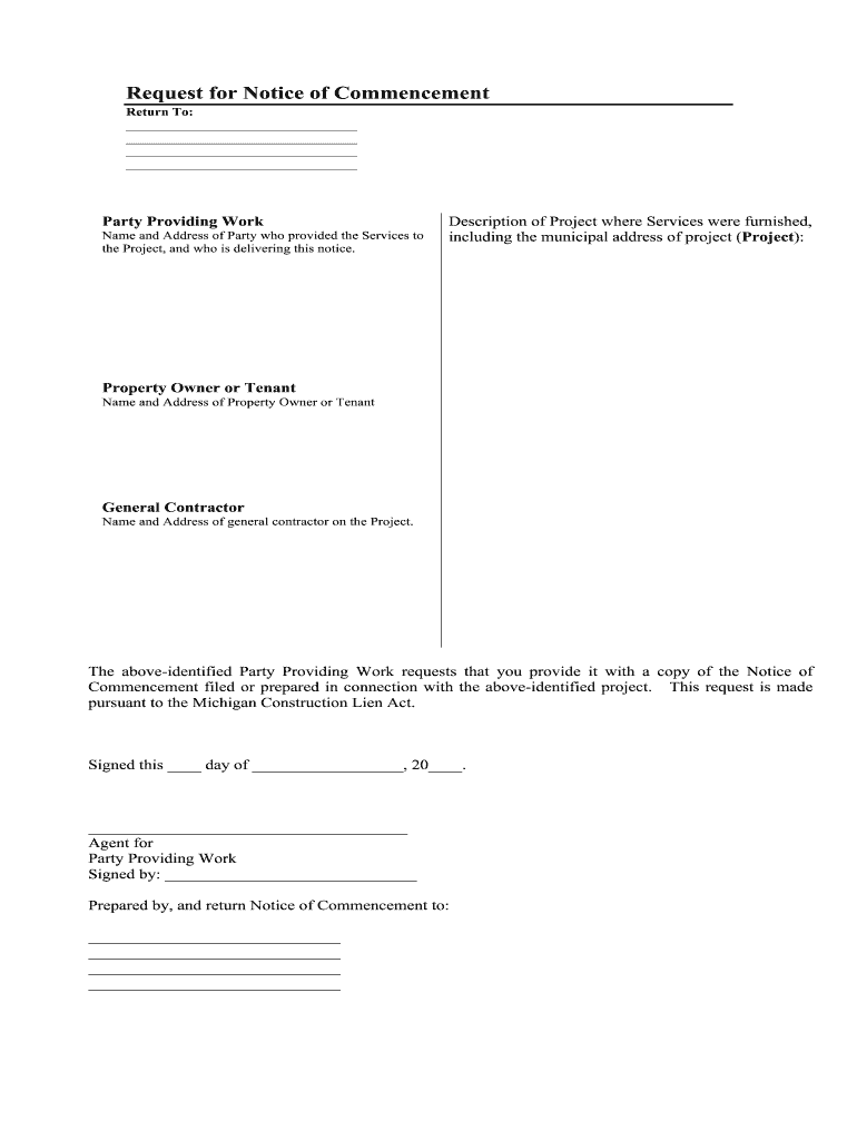 Foia Request Form Michigan