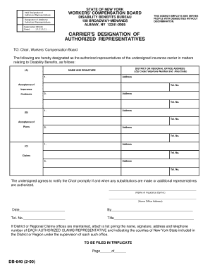 Db 840  Form