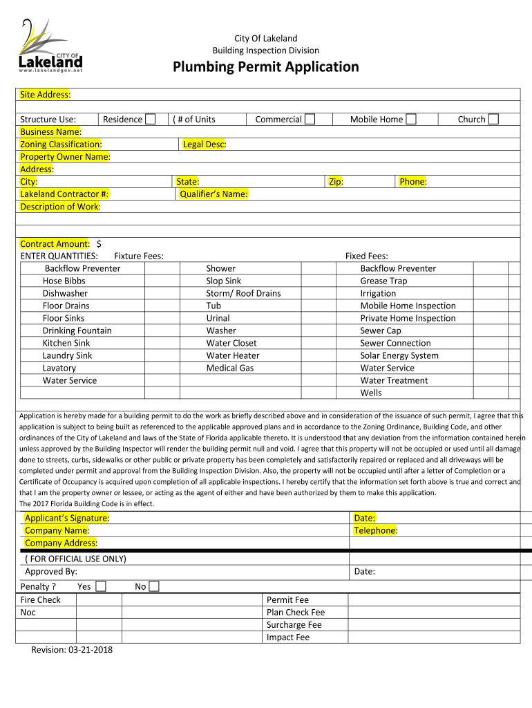 City of Davenport Building Department  Form