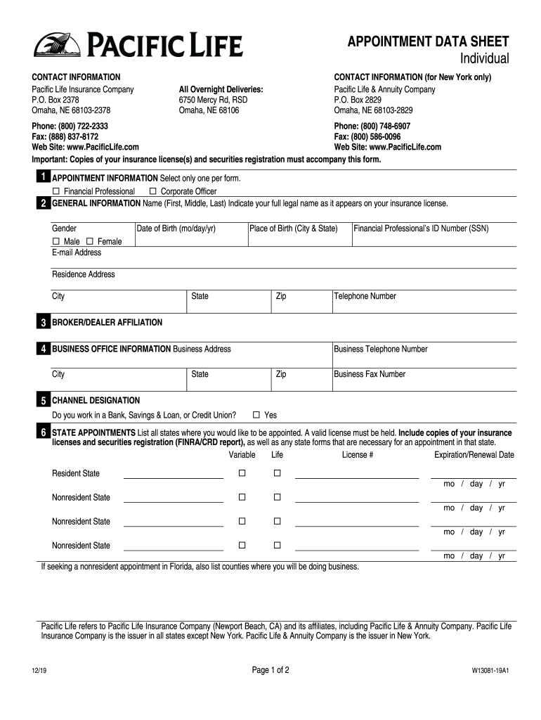 Get and Sign Life Appointment Form 