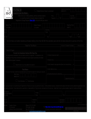  Missouri Use Tax Return 2020