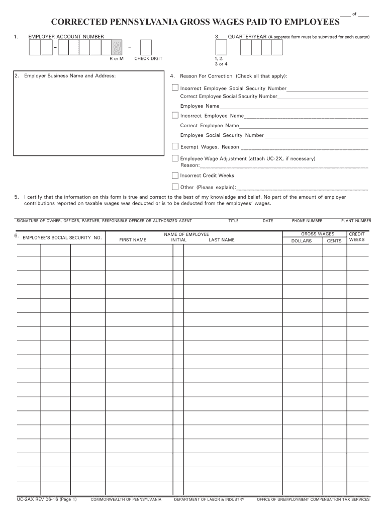  Pa Corrected 2016-2024