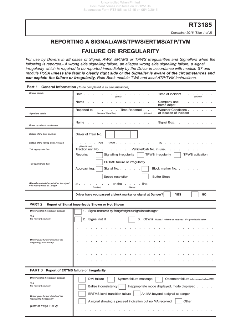  Rt3185 Form 2015-2024