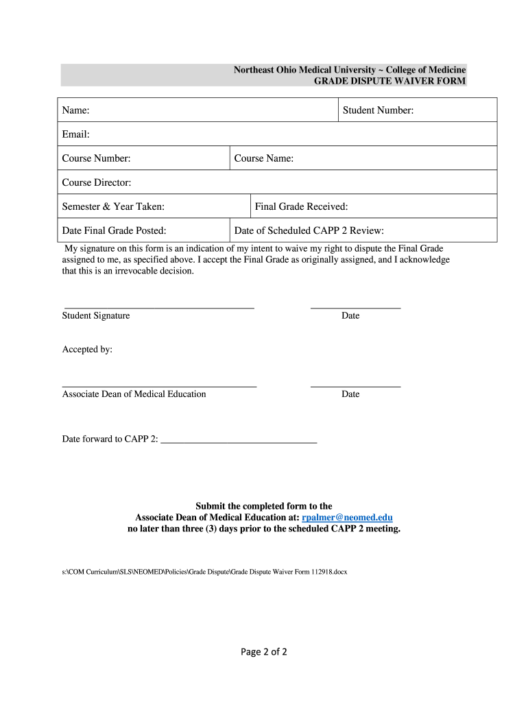 Forms for StudentsOffice of Student ServicesNEOMED