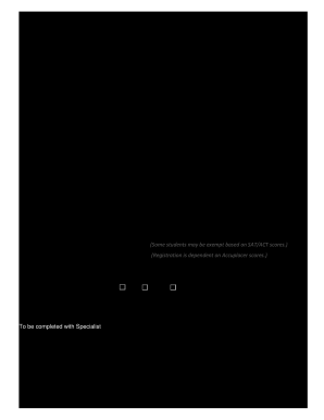 Student Access Services Intake Form Intake Form