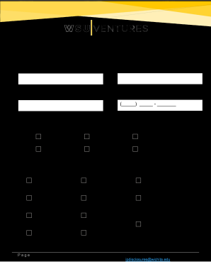 Technology Intake Form