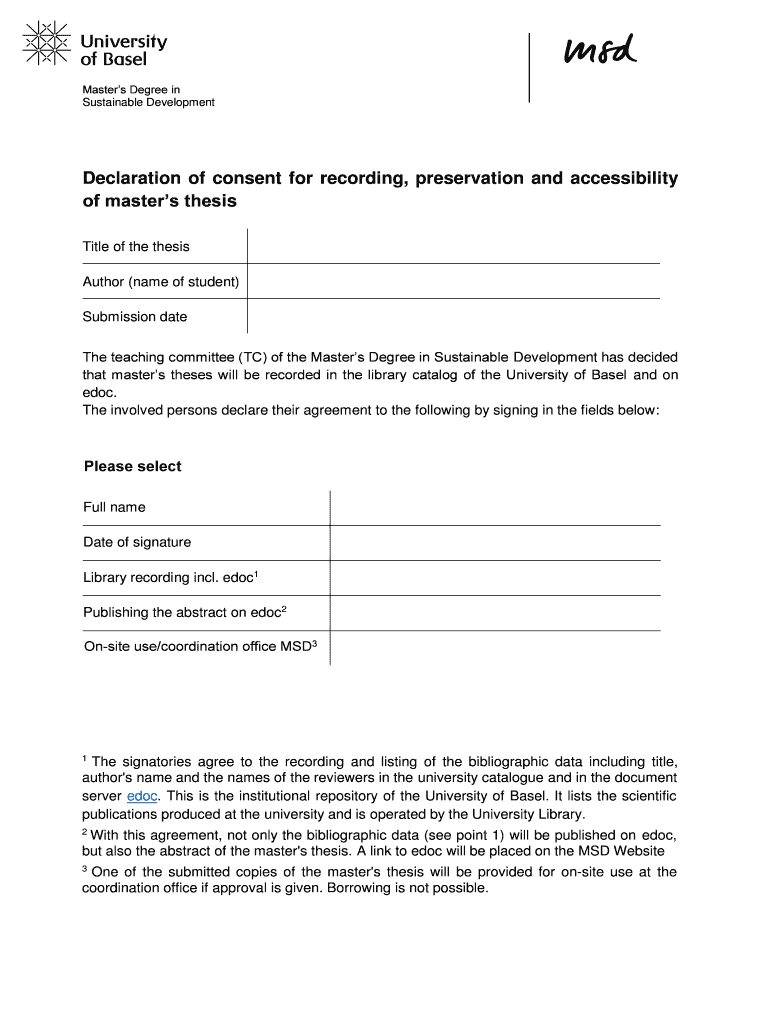 Fact Sheet Master's Graduation Master's Degree in  Form