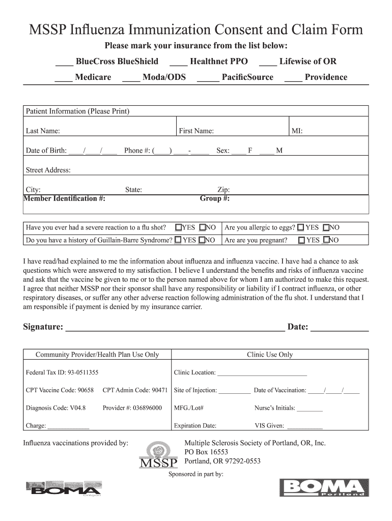 Flu Shots Coverage Medicare Fill Out and Sign Printable PDF Template signNow