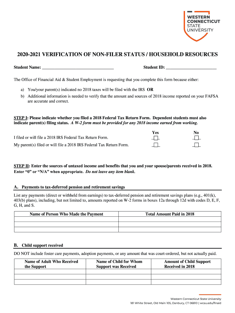C Student Tax Forms and Income Information