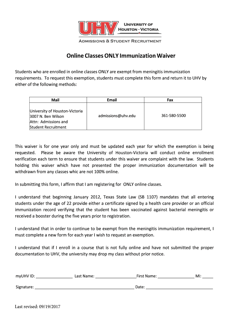  Meningitis Immunization Request for Extension Form Meningitis Immunization Extension 2017-2024