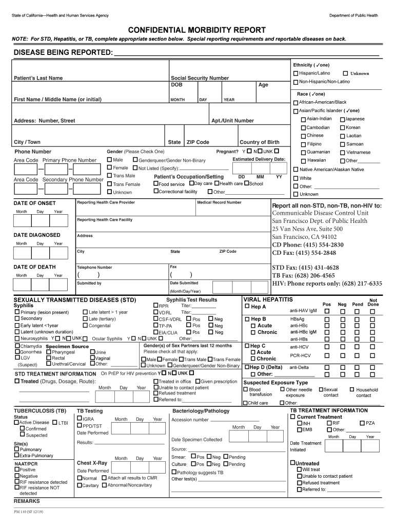  City and County of San Francisco San Francisco Department 2019-2024