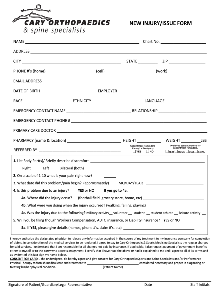 New Injury Form Revised 5 24 18 Create PDF DOCX 2019-2024