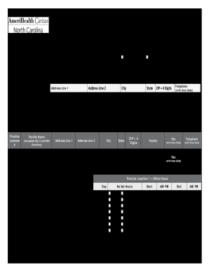 Ownership and Control Disclosure Form AmeriHealth Caritas