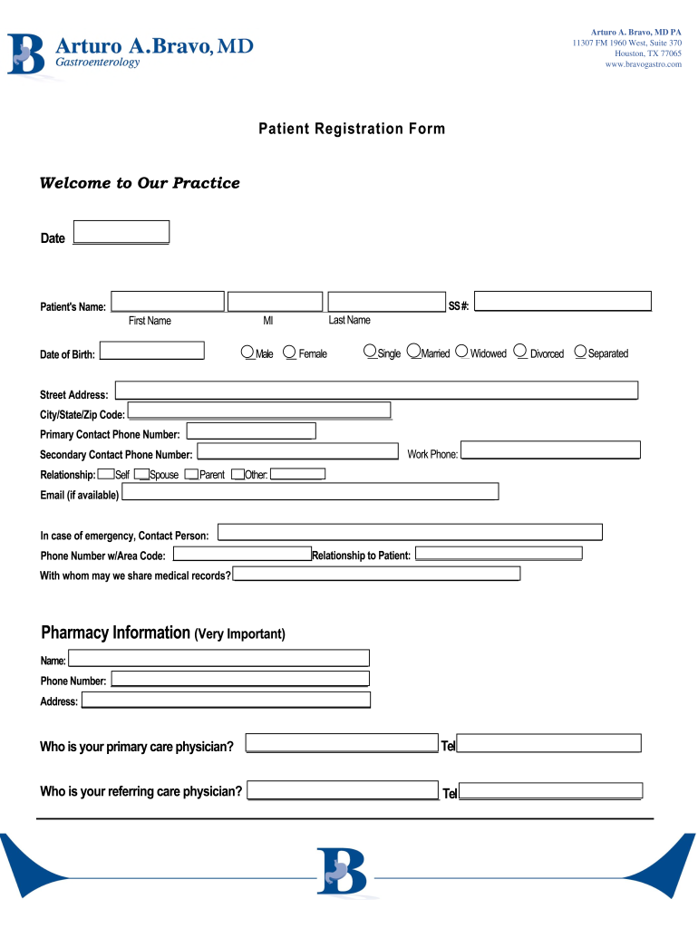 Patient Registration Form