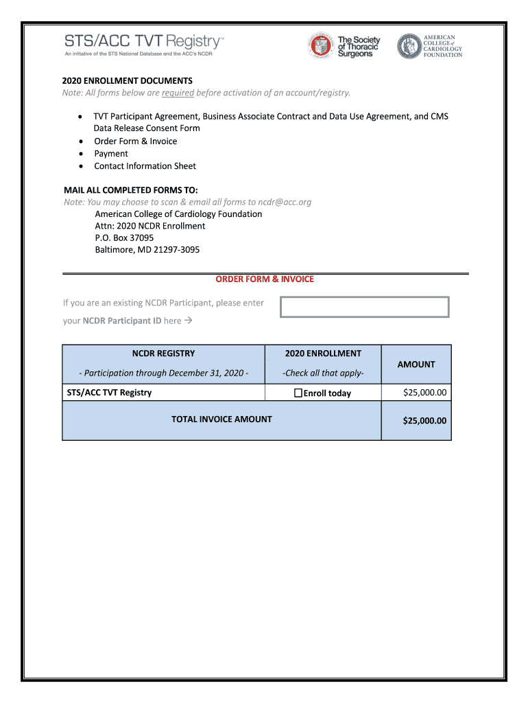 Registries & Research CenterSTS  Form