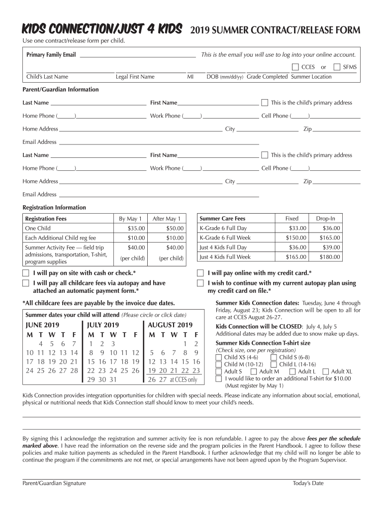 Student Permission Form Assemble