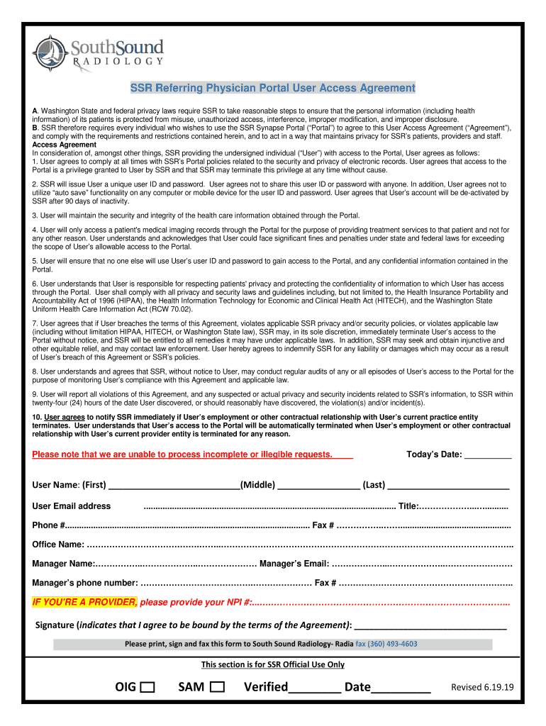 Ssr Portal  Form