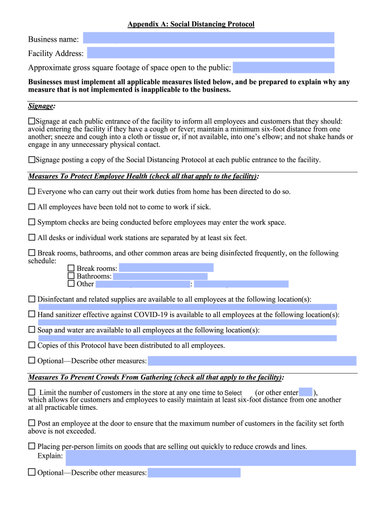 Business Name Facility Address Approximate Gross Square  Form