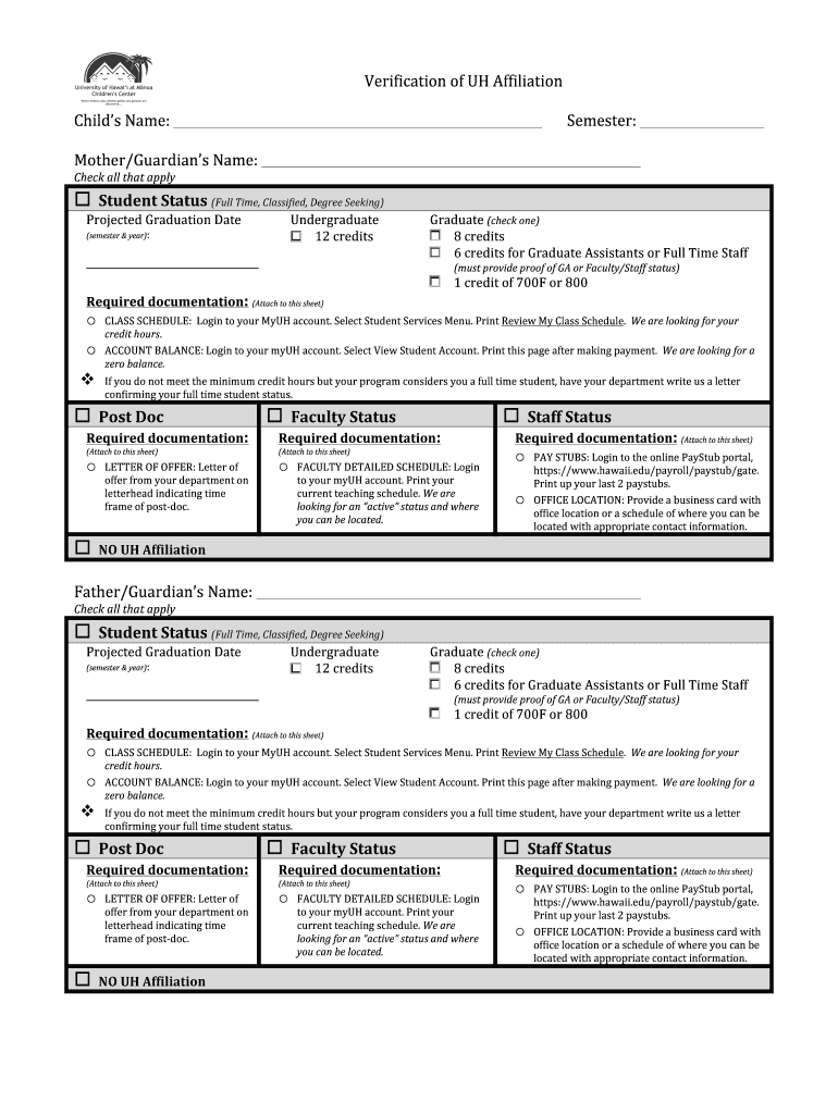  UH Status Verification DOCX 2017-2024