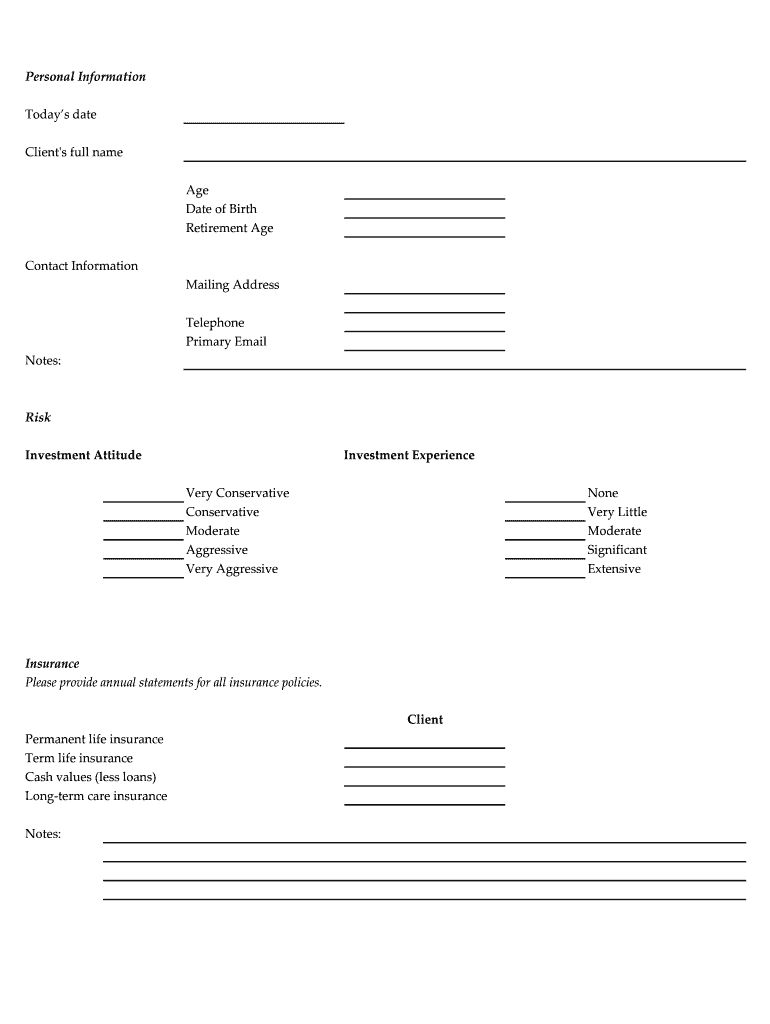 Centerpoint Advisors, LLC Financial Planning DocPlayer Net  Form