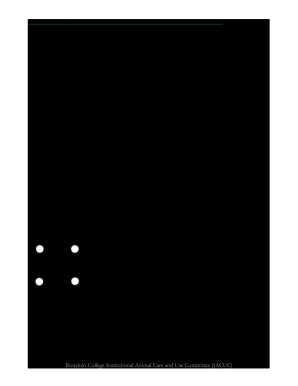 LECOM Institutional Animal Care and Use Committee Protocol  Form