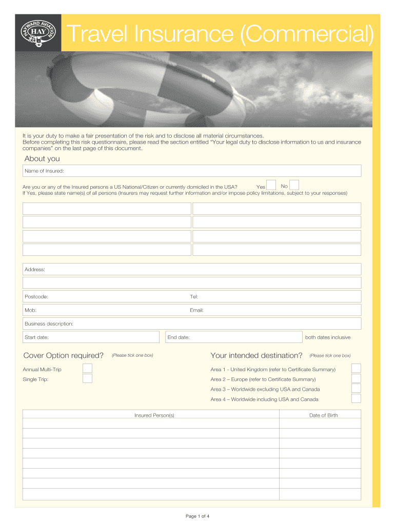 Our Service Quote 2 Insure  Form