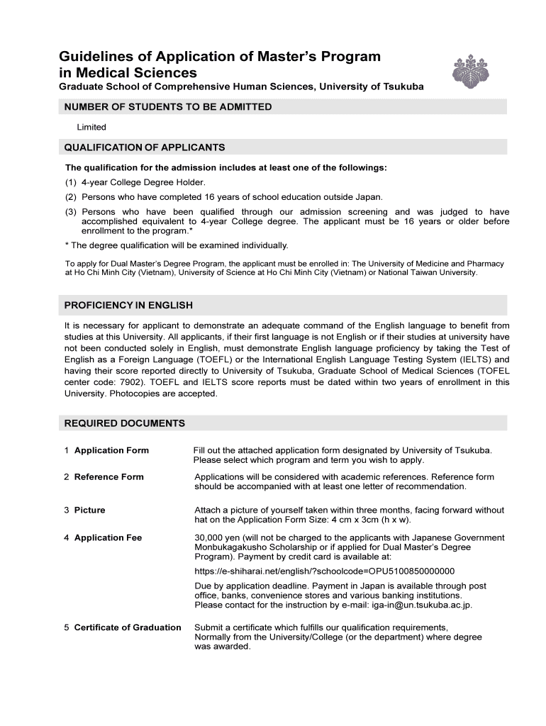  Instruction Masters Template 2018-2024