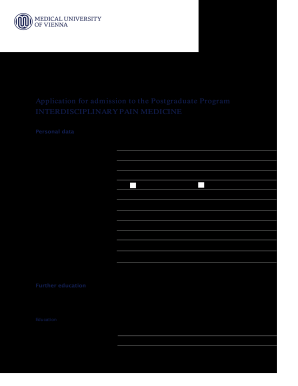  Interdisciplinary Pain Medicine Ismed MedUni Wien 2016-2024