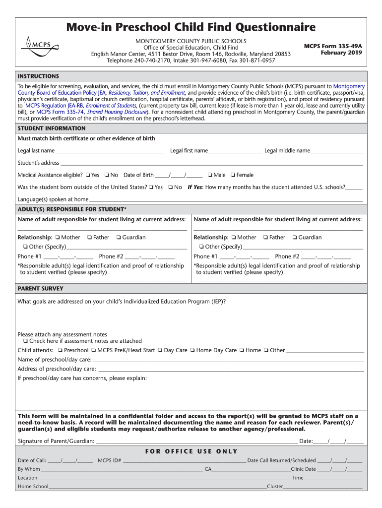  Advanced Academic Programs & ServicesElementary Grades 2019-2024