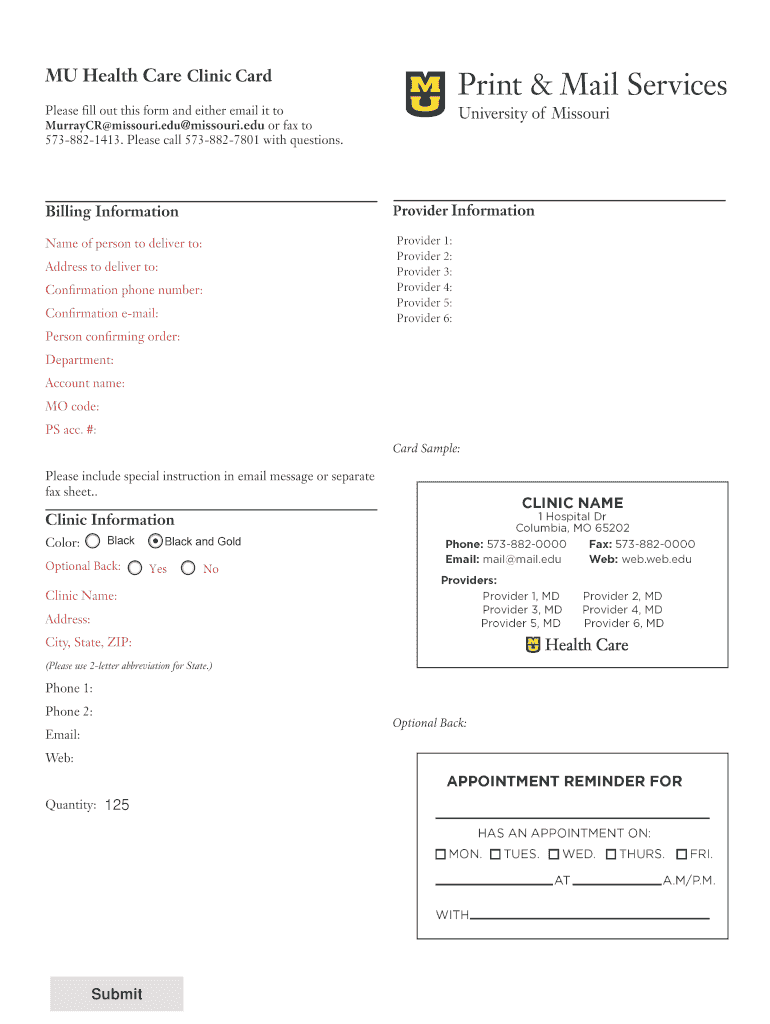 Printing Services & Digiprint CentersPrint & Mail Services  Form