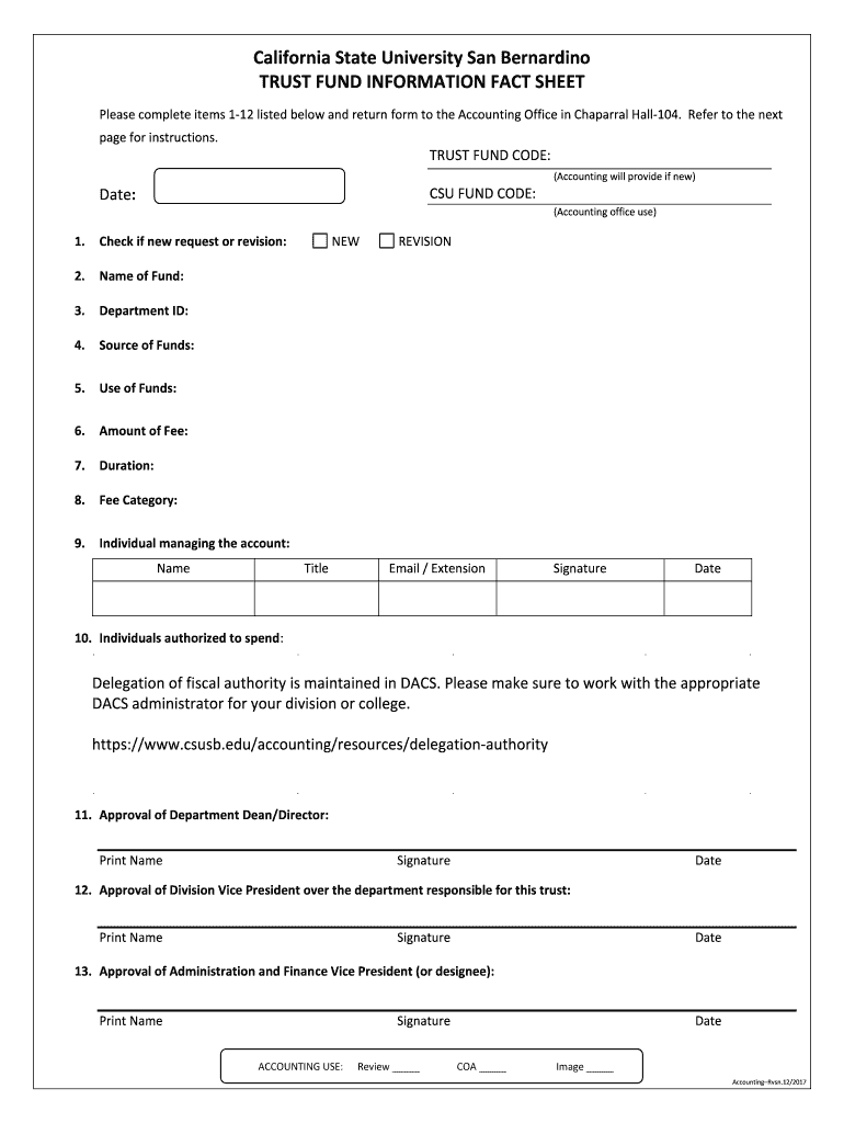 Forms & ResourcesCSUSB