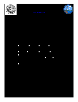 Location Data Sheet Alaska DEC State of Alaska  Form
