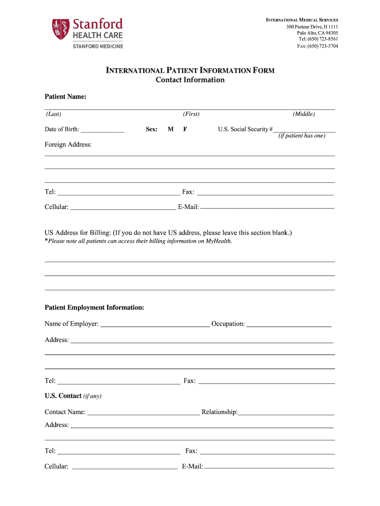  01 IMS Patient Info Form 06162017 Draft DOCX 2017