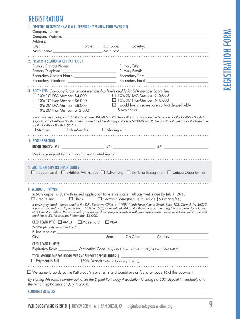 Main Fax  Form