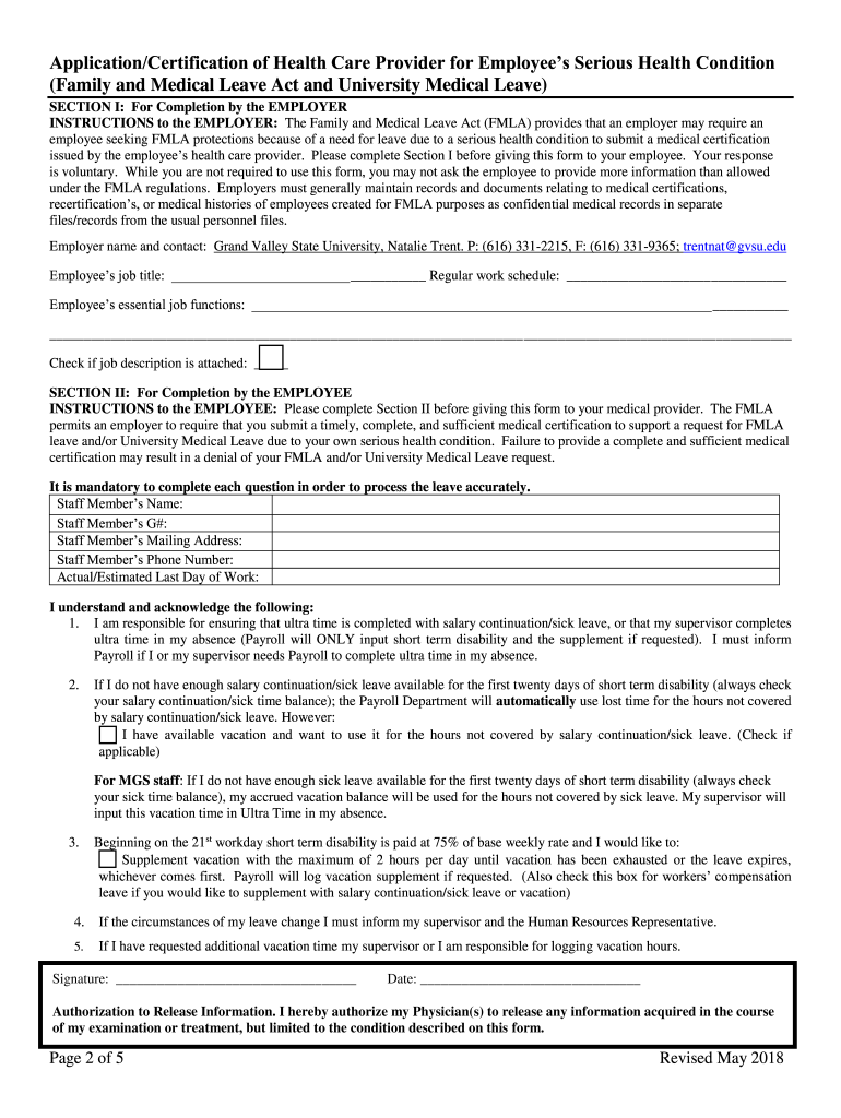 Get and Sign Benefits and Wellness Grand Valley State University 2019-2022 Form